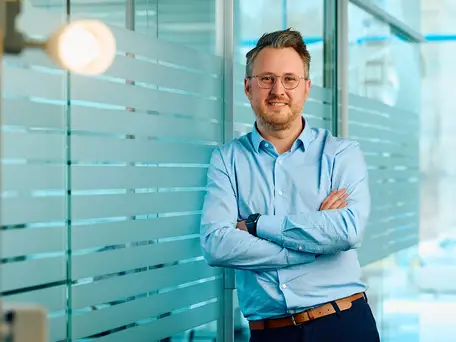Dominik Berger, Vertriebsleiter bei NUTZ Elektrogroßhandel